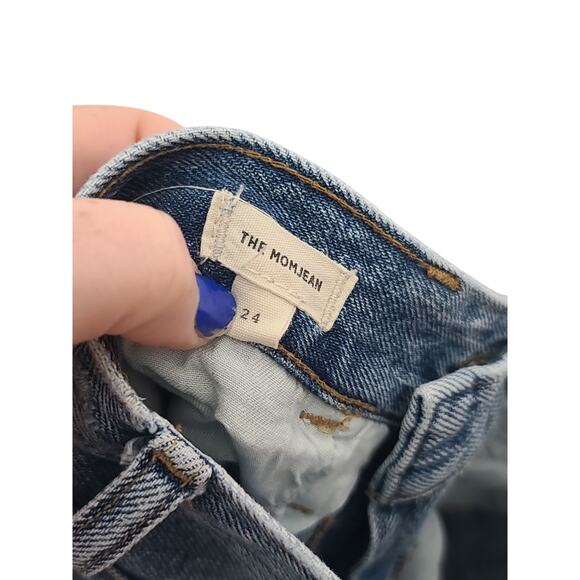 Madewell Women's Straight Leg Jeans - Light Blue - Picture 4 of 6